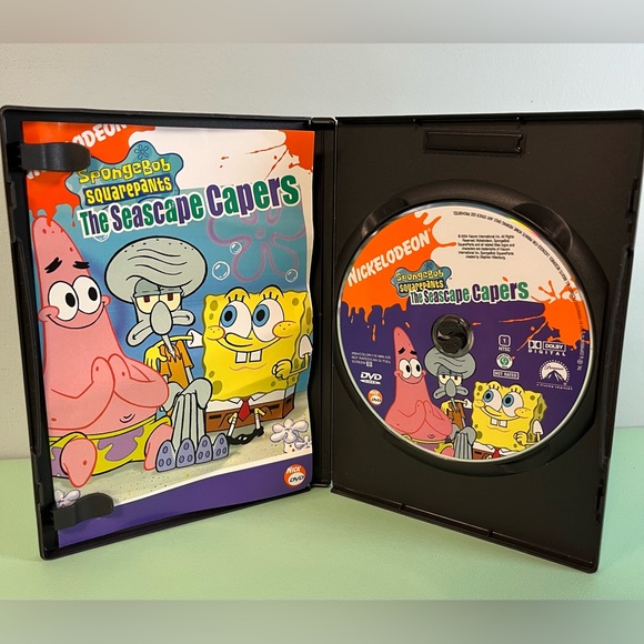 Nickelodeon Sponge Bob Squarepants The Seascape Capers, 10 Episodes, Kid TV Show - Picture 2 of 5